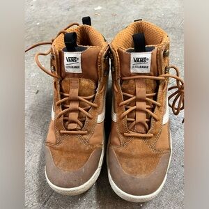 MENS VANS ULTRARANGE EXO HI MTE PUMPKIN SPICE SIZE 10